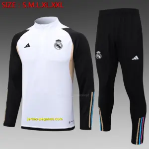 2324 Half Pull Real Madrid White