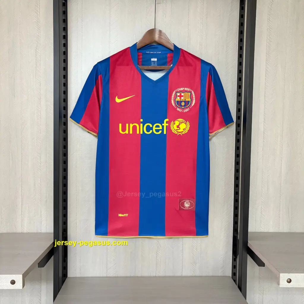 Retro Barcelona 2007-08 home
