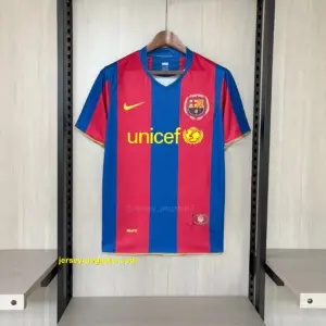 Retro Barcelona 2007-08 home