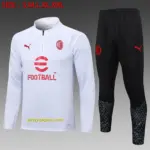 2324 half pull AC Milan white