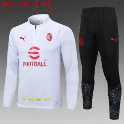 2324 half pull AC Milan white