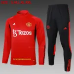 2324 half pull Manchester United red