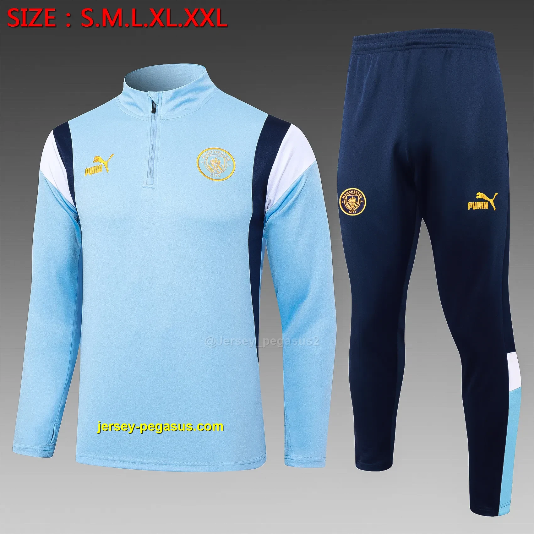 2324 half-Raman City light blue (gold mark) 2324 half-Raman City light blue (gold mark)