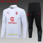 2324 half-pull AC Milan white inkjet