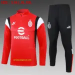 2324 half-pull AC red (shoulder white and black)