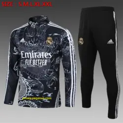 2324 half-pull Real Madrid black (inkjet)