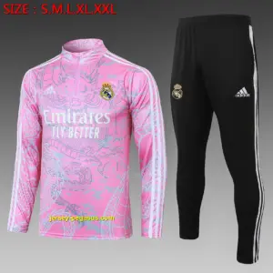 2324 half-pull Real Madrid pink inkjet-Real Madrid