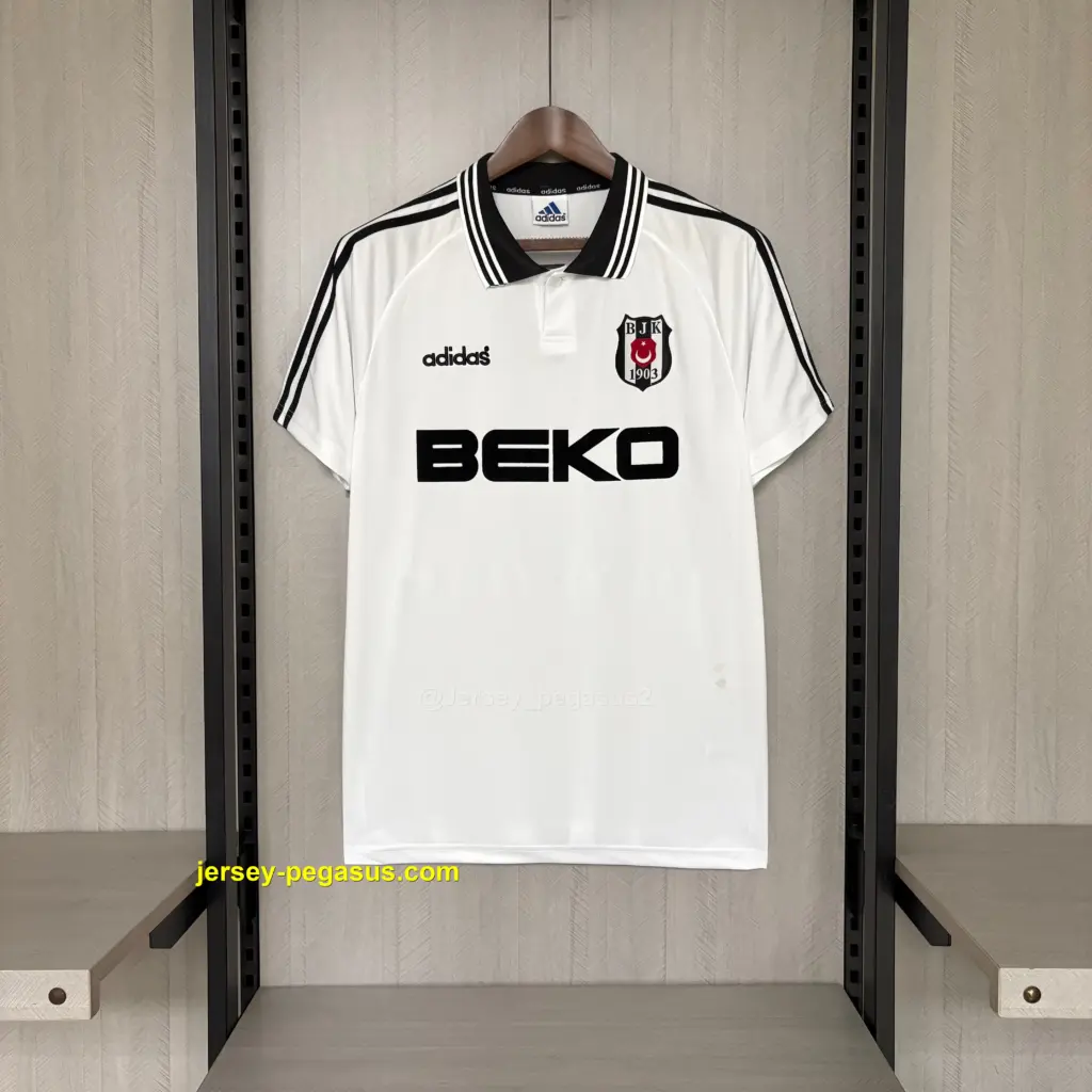 Retro Besiktas 1996-97 Home Jersey
