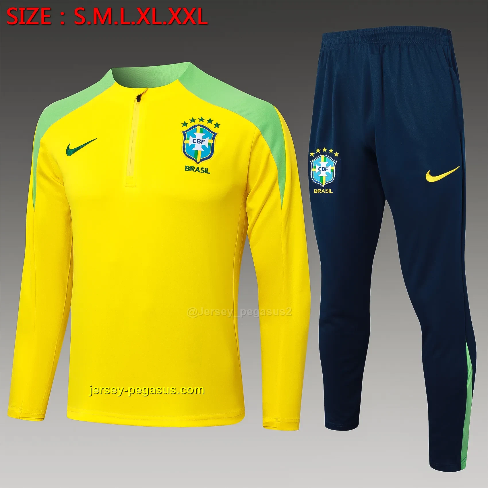 2425 Half Brazilian Yellow-Brazil 2425 Half Brazilian Yellow-Brazil