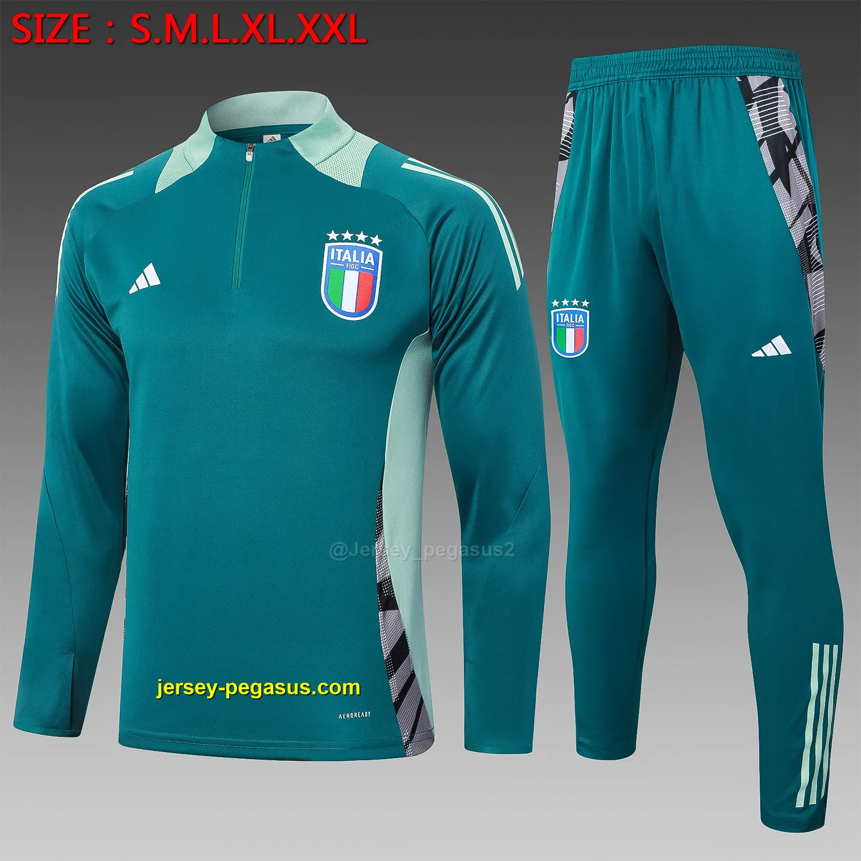 2425 Half Italian Dark Green-Italy 2425 Half Italian Dark Green-Italy