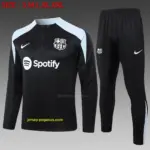 2425 Half La Barcelona black with light gray-Barcelona