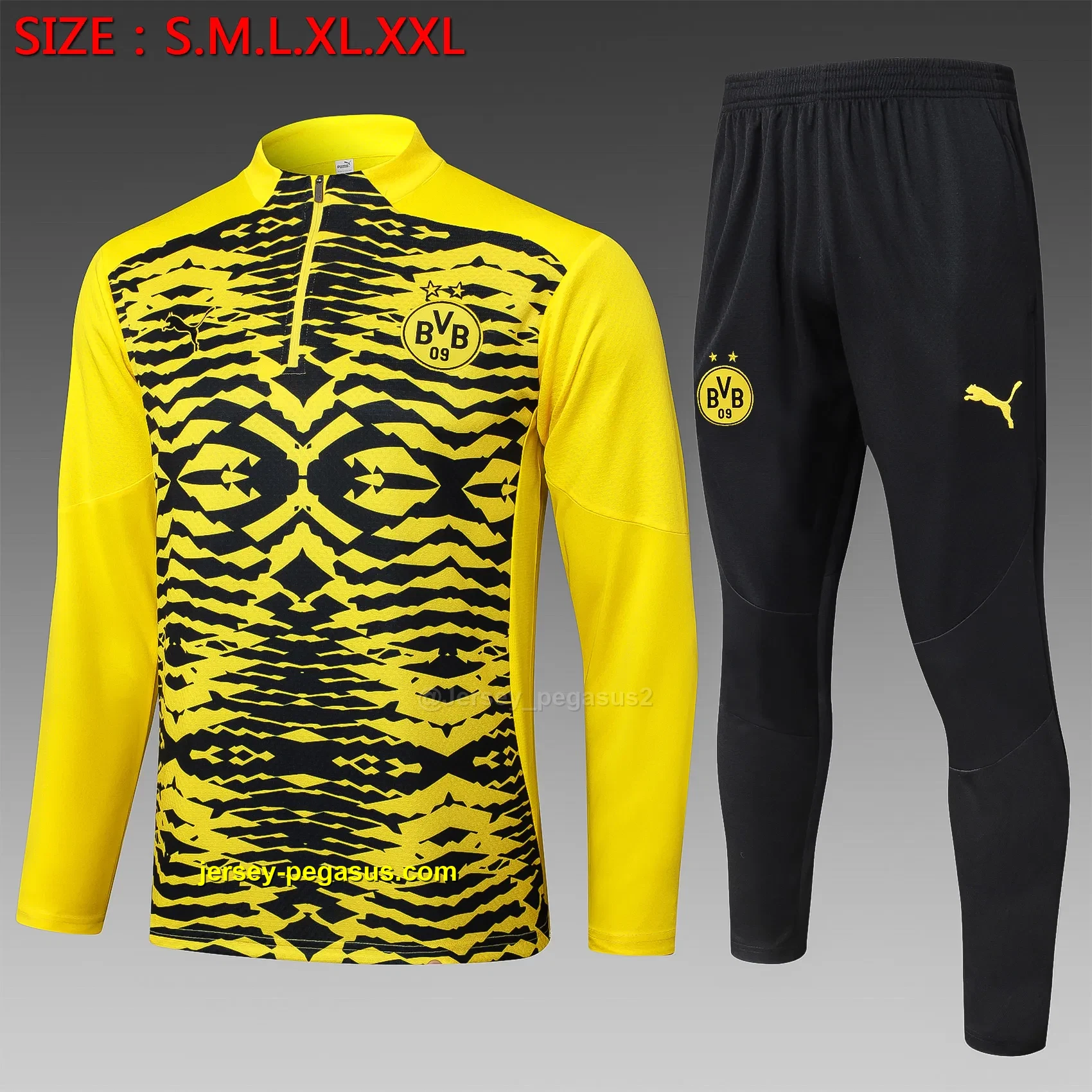 2425 Half La Dort yellow and black inkjet (player version)--Dortmund 2425 Half La Dort yellow and black inkjet (player version)--Dortmund