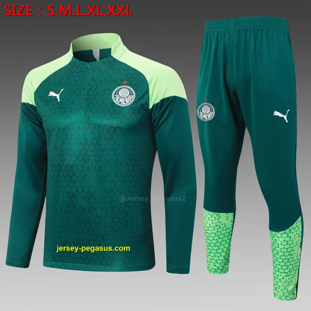 2425 Half Palmeiras Dark Green-Palmeiras