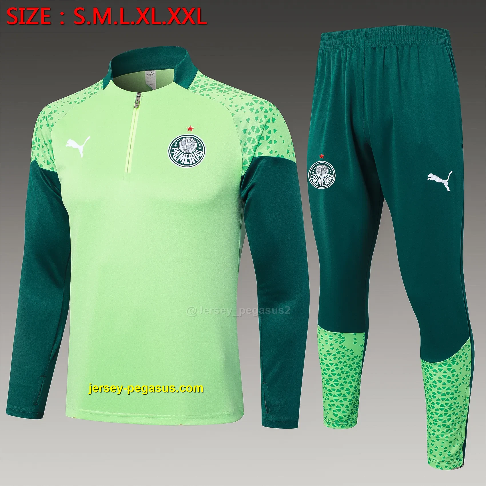 2425 Half Palmeiras Green-Palmeiras 2425 Half Palmeiras Green-Palmeiras