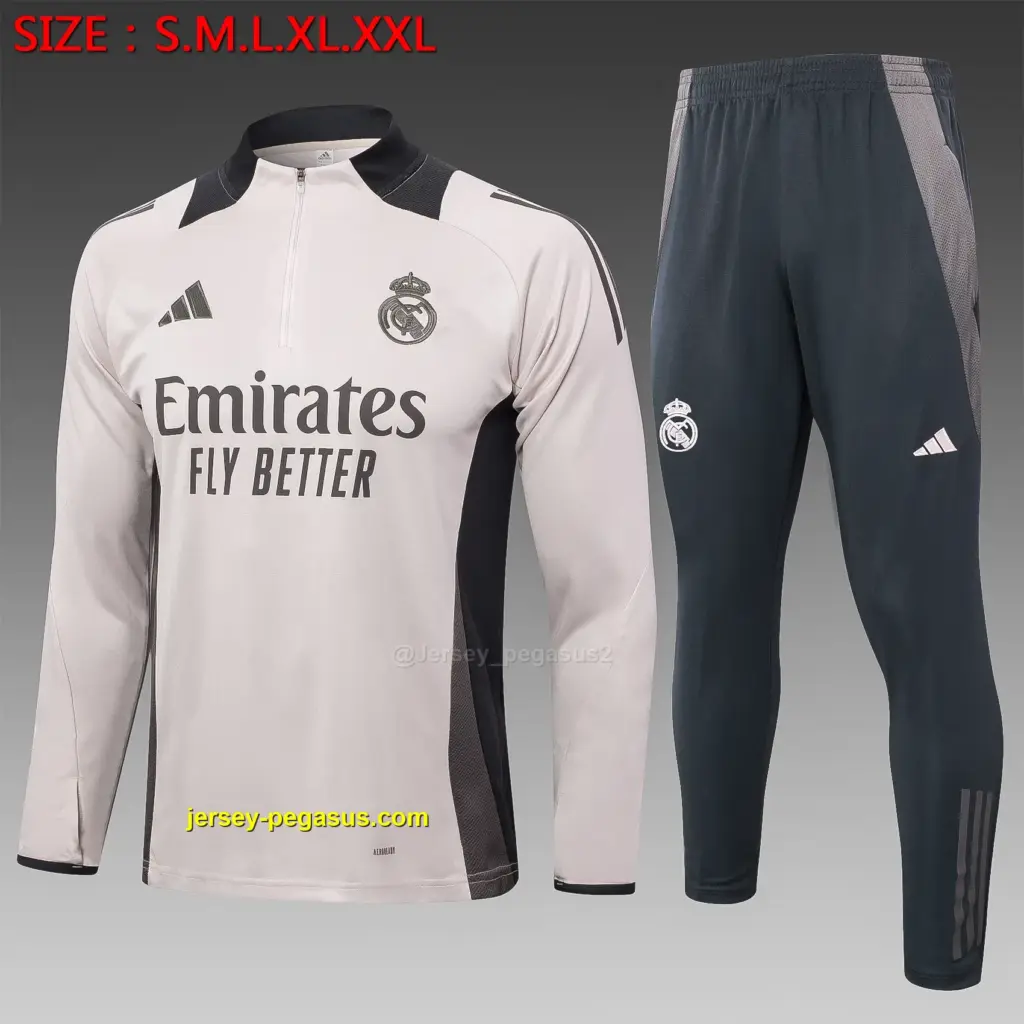 2425 Half Pull Real Madrid Light Pink-Real Madrid