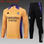 2425 Half Pull Real Madrid Orange-Real Madrid