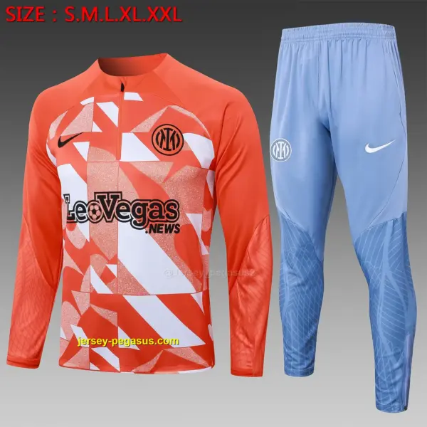 2425 Half Pulled Inter Milan Orange-Inter Milan 2425 Half Pulled Inter Milan Orange-Inter Milan