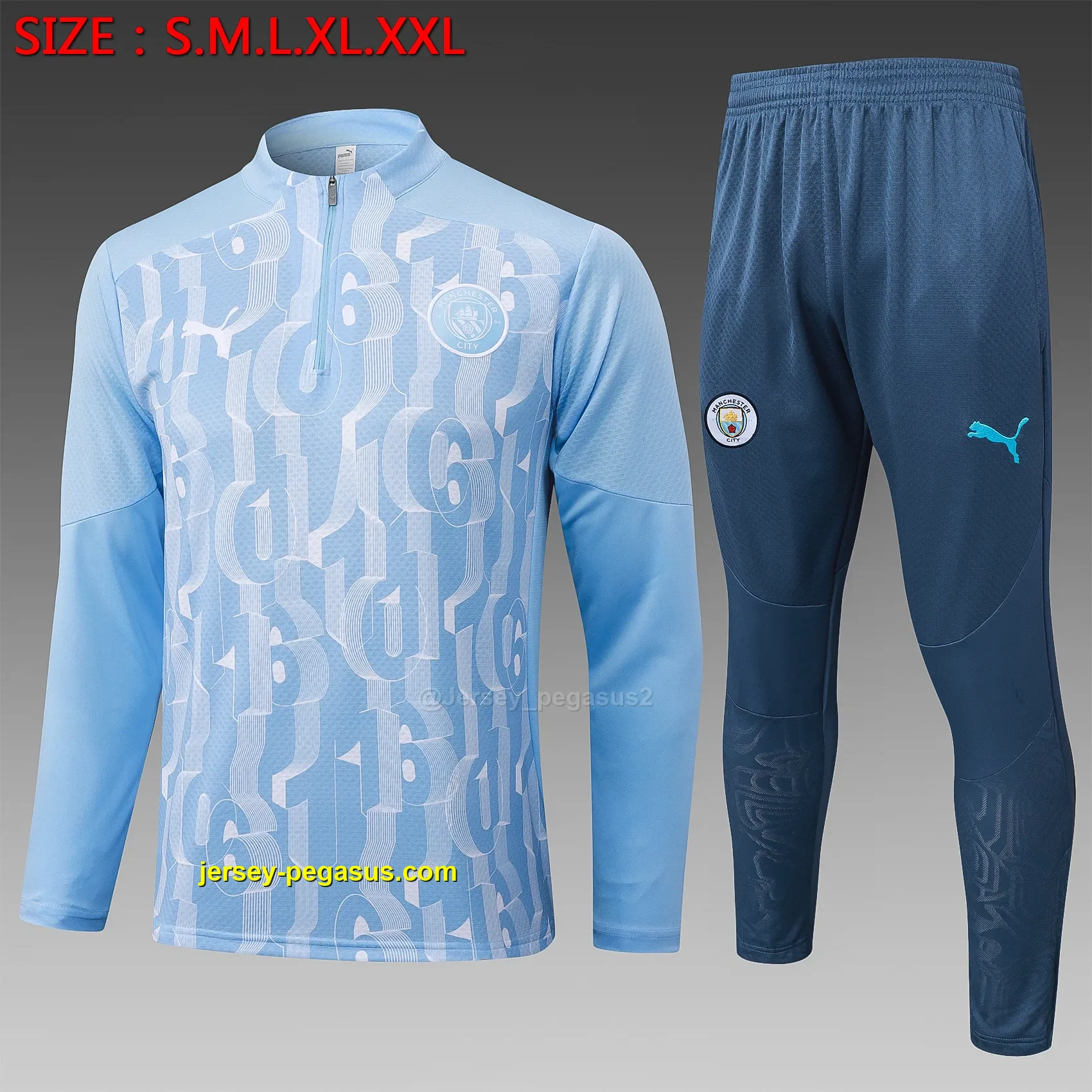 2425 Half-Ray Manchester City Light Blue Inkjet--Manchester City 2425 Half-Ray Manchester City Light Blue Inkjet--Manchester City