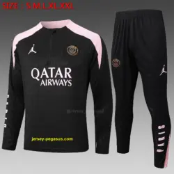 2425 Half-Zip Jordan Paris Black Player Edition (Shoulder Pink)-Paris