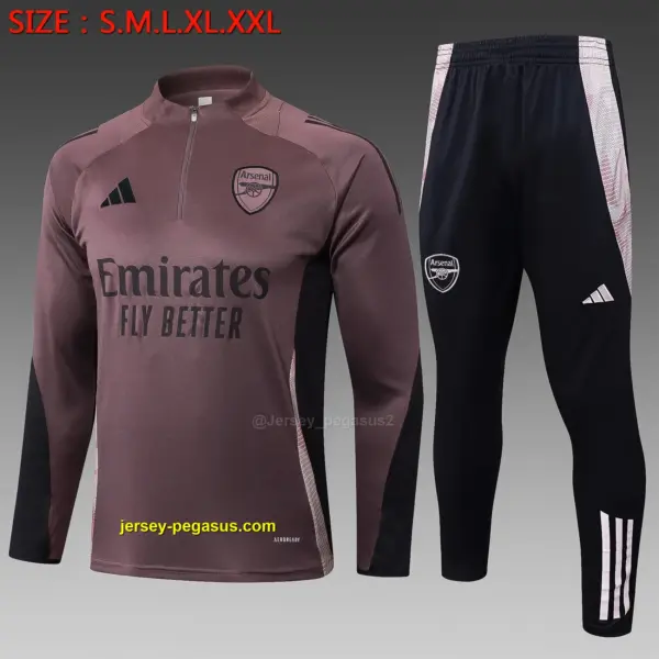 2425 half pull Arsenal gray purple-Arsenal