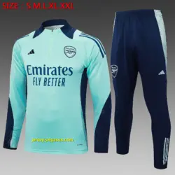 2425 half pull Arsenal light green-Arsenal