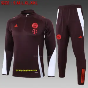2425 half pull Bayern red brown-Bayern Munich