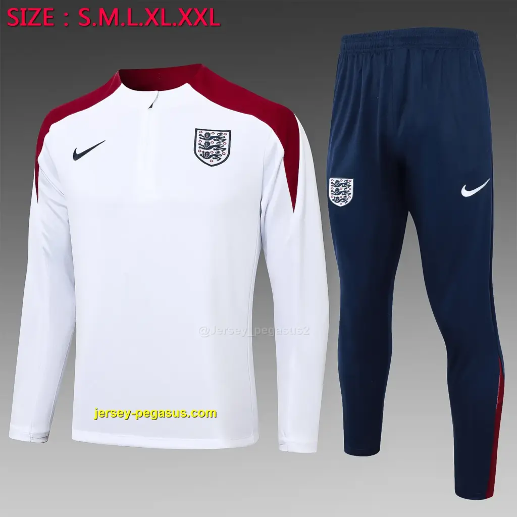 2425 half pull England white--England