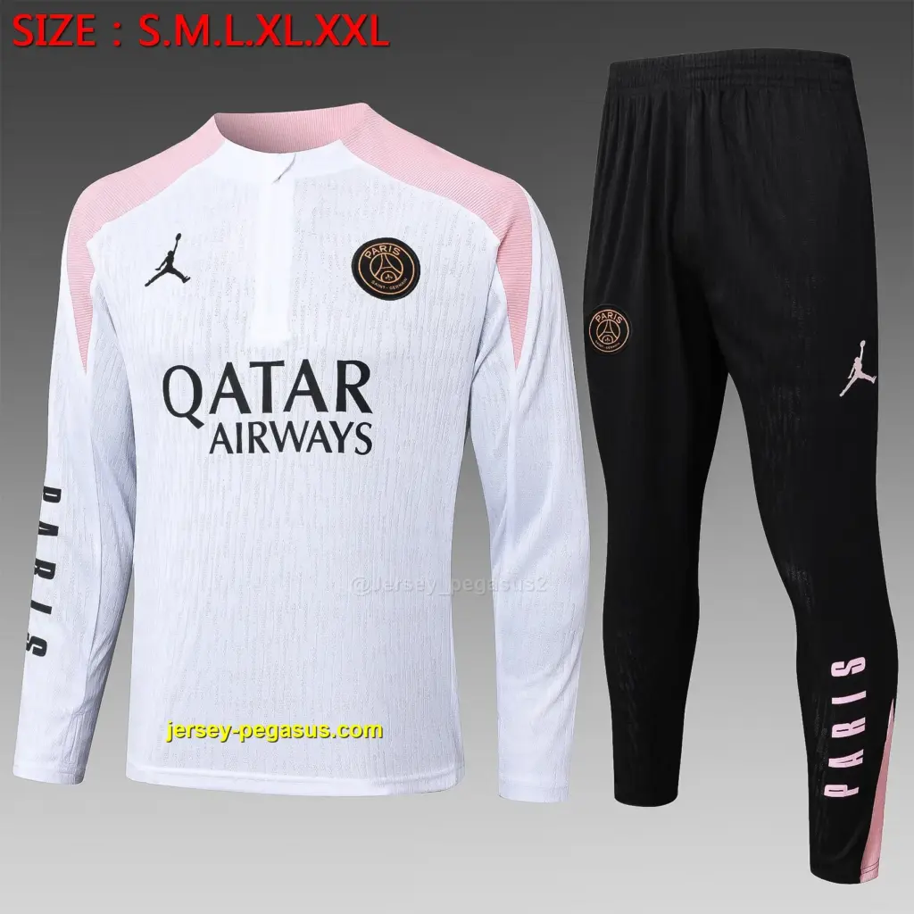 2425 half pull Jordan Paris white (player version)-Paris