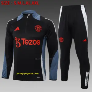 2425 half pull Manchester United black-Manchester United