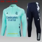 2425 half pull Real Madrid light green-Real Madrid