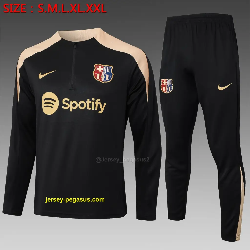 2425 half-breasted Barcelona black (shoulder yellow)-Barcelona