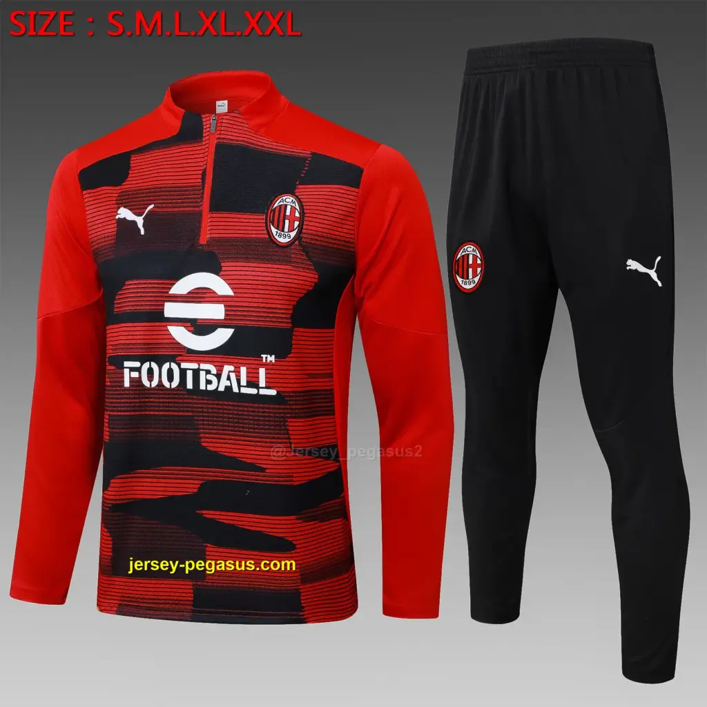 2425 half-pull AC Milan red inkjet (player version)-AC Milan