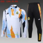 2425 half-pull Real Madrid blue white and yellow inkjet-Real Madrid