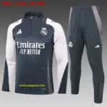 2425 half-pull Real Madrid gray-Real Madrid