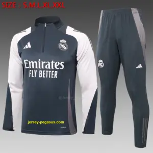 2425 half-pull Real Madrid gray-Real Madrid