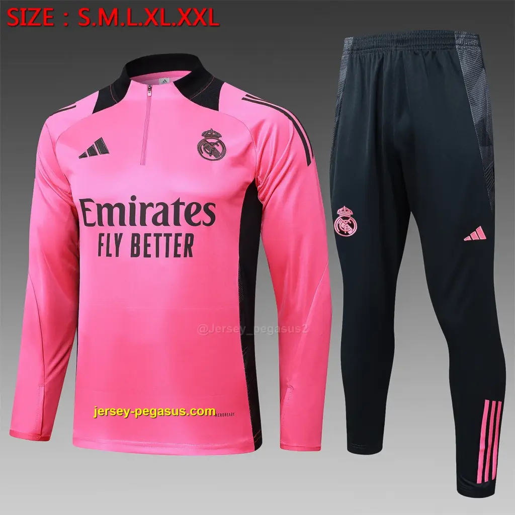 2425 half-pulled Real Madrid fluorescent powder-Real Madrid