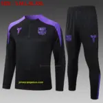 2526 Half La Barcelona black (shoulder purple)-Barcelona