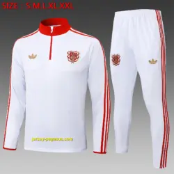 2526 Half Pull Bayern White 125th Anniversary Edition-Bayern Munich