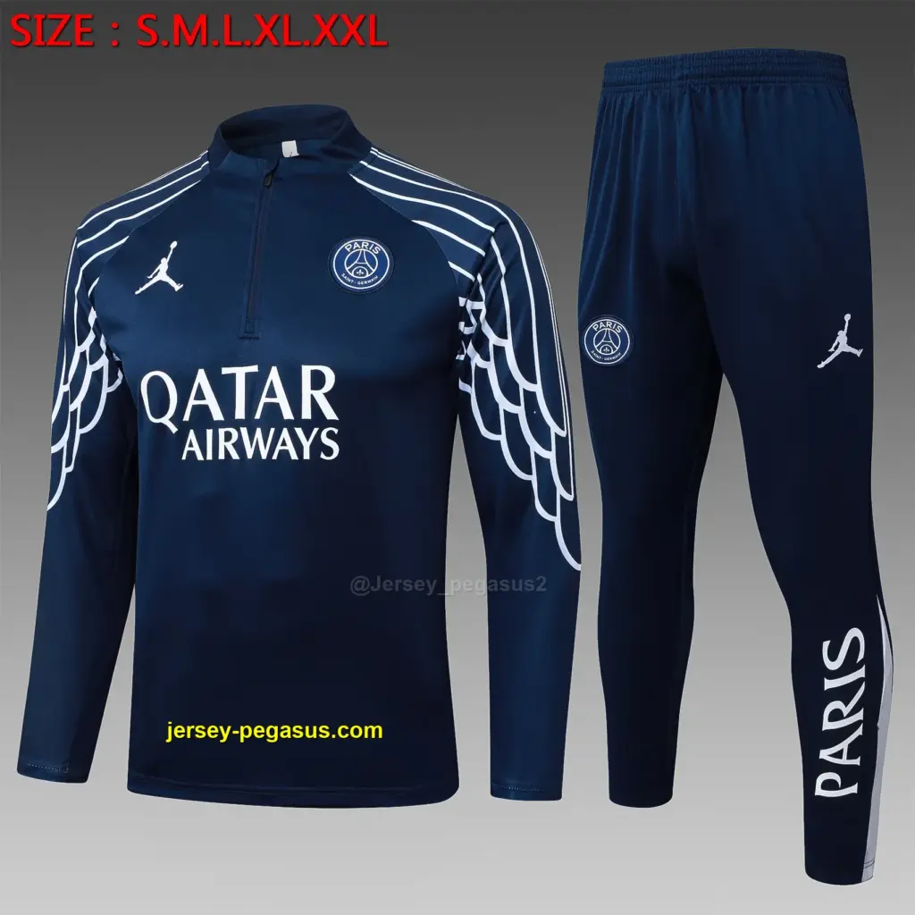2526 Half Pull Jordan Paris Sapphire Blue Inkjet-Paris