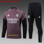 2526 Half Pull Real Madrid Gray Purple-Real Madri