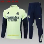 2526 Half Pull Real Madrid Light Green Version-Real Madri