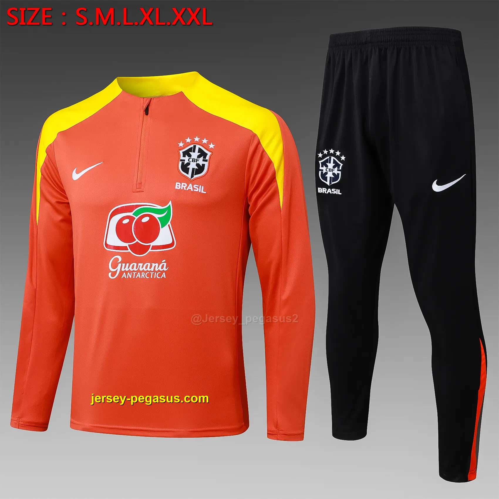 2526 Half-La Brazil Orange-Brazil 2526 Half-La Brazil Orange-Brazil