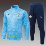 2526 Half-Ray Manchester City Light Blue Inkjet--Manchester City