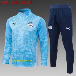2526 Half-Ray Manchester City Light Blue Inkjet--Manchester City