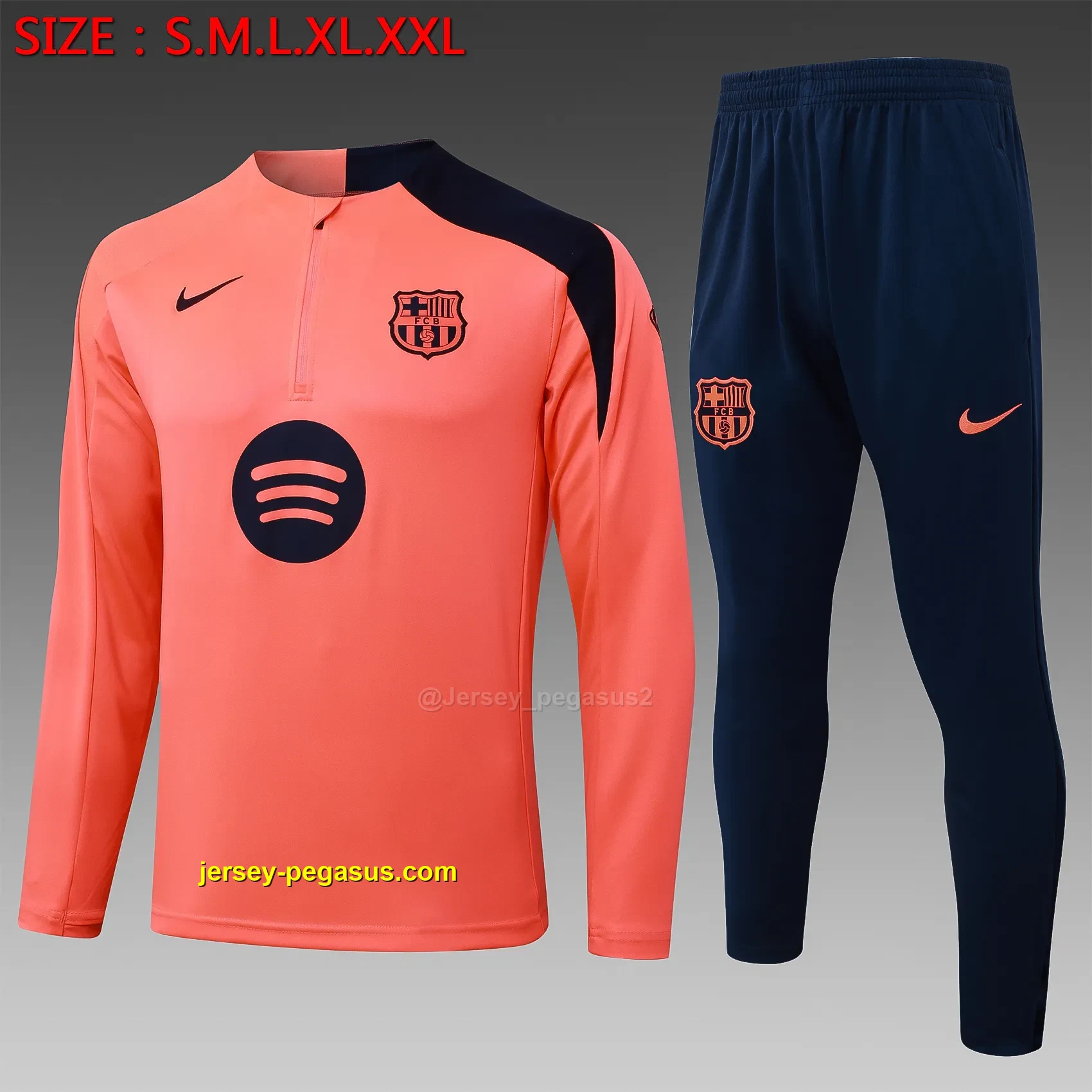 2526 Semi-La Barcelona Fluorescent Orange-Barcelona 2526 Semi-La Barcelona Fluorescent Orange-Barcelona