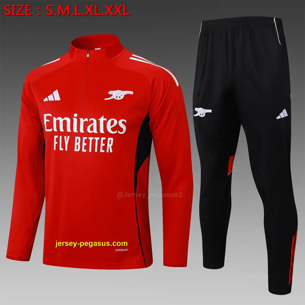 2526 half pull Arsenal red-Arsenal