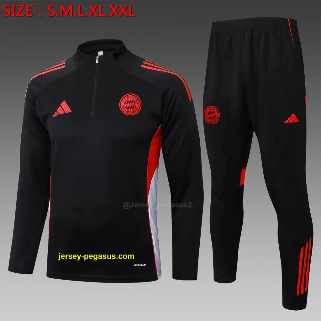 2526 half pull Bayern black-Bayern Munich