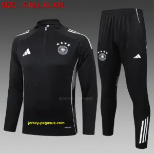 2526 half pull German black (four-star team logo)-Germany