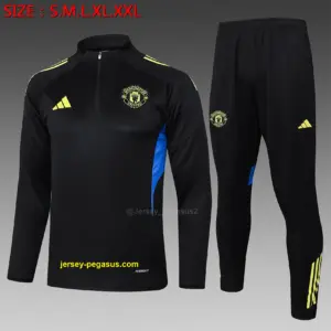 2526 half pull Manchester United black-Manchester United