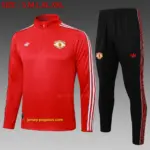 2526 half pull Manchester United red retro version-Manchester United